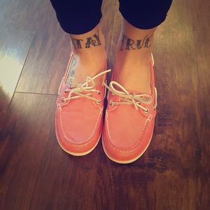 Pink Boat Shoes